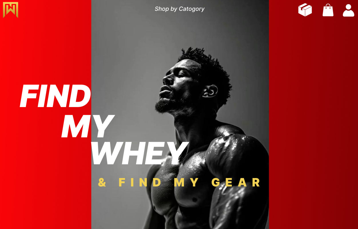 Find My Whey website preview
